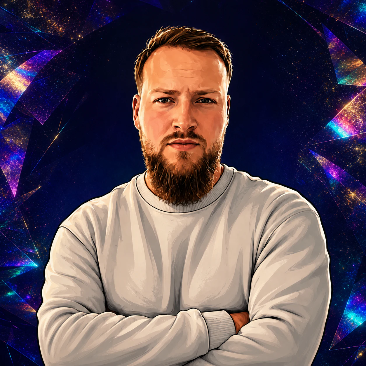 Portrait illustré du créateur PokeTeamFR